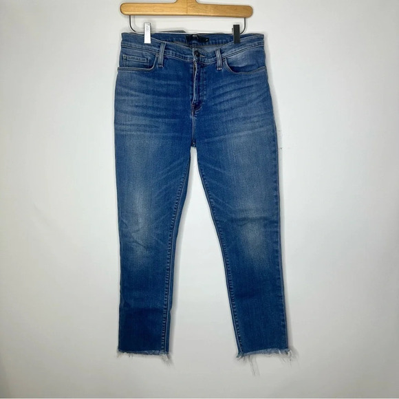 Hudson Nico Skinny Cropped Straight Jean Size 29 - Picture 1 of 5